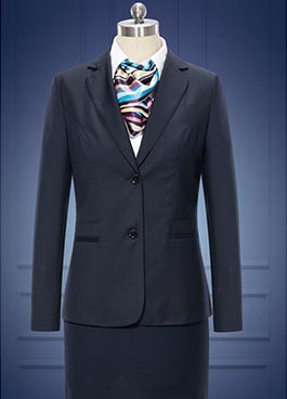 兩粒扣公司職員職業裝定