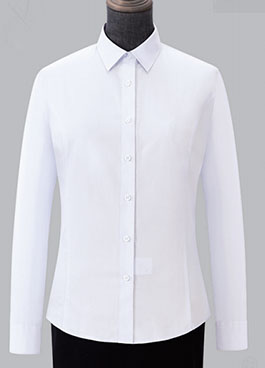 定做夏季辦公室長袖女士襯衫MZN-VC32款