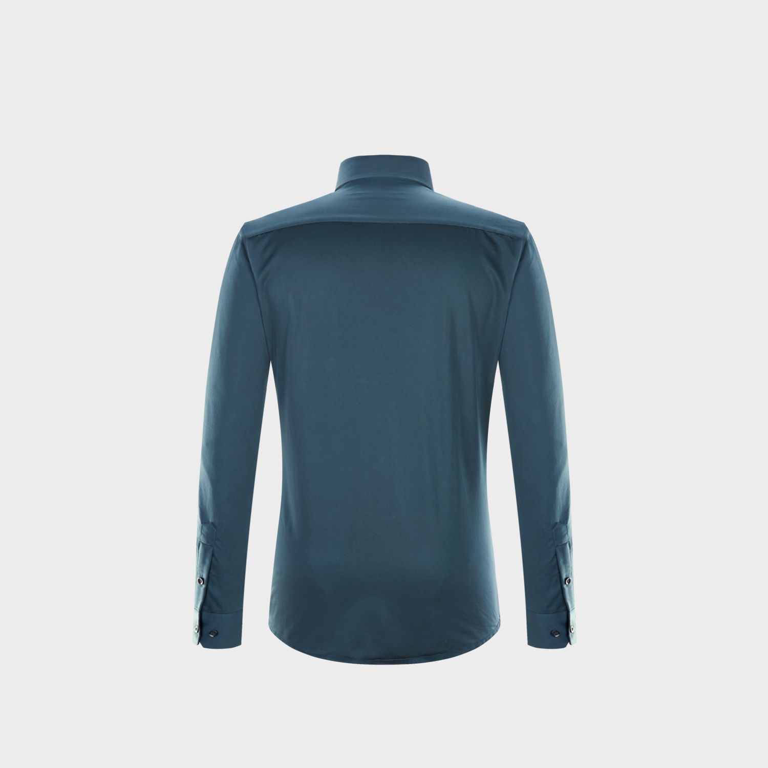 定制男士時(shí)尚襯衫背面