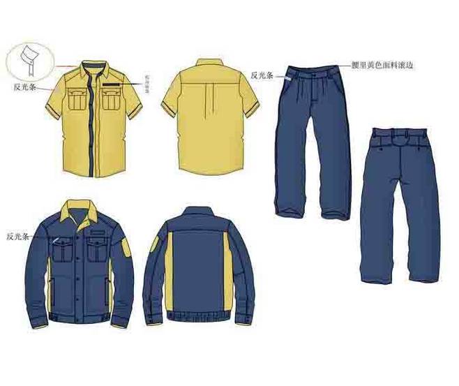 定做工作服款式