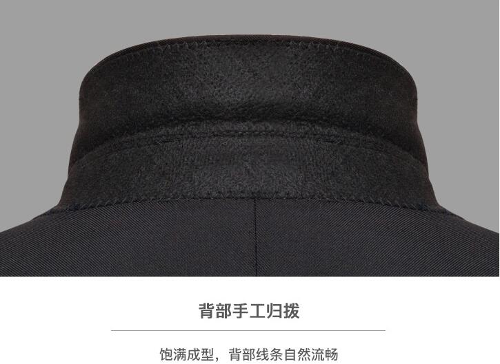 辦公室行政前臺經理會計通用工服領部特寫圖