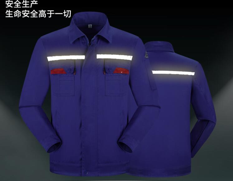 加油站防靜電工作服批發(fā)帶反光條