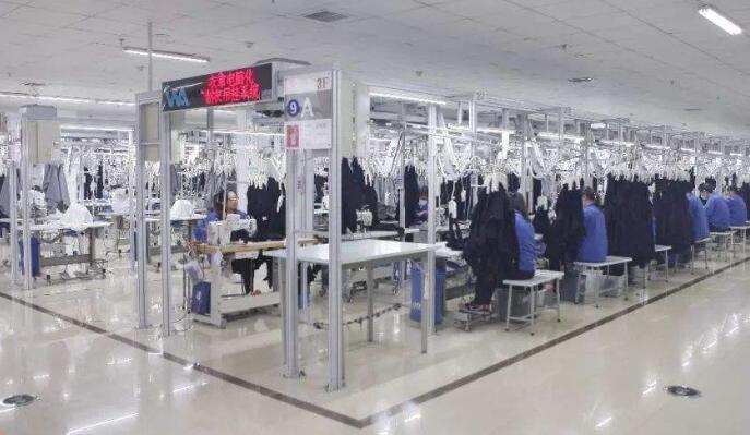 智能化工服生產車間