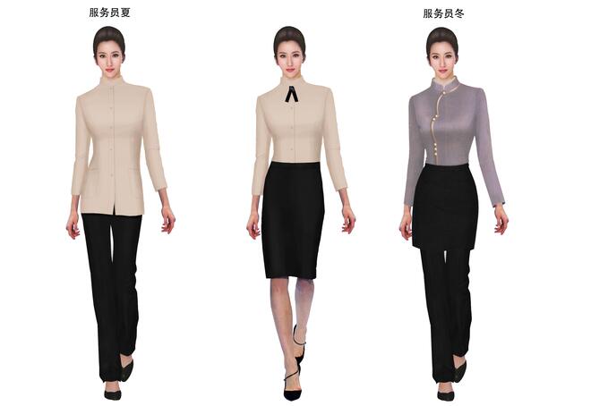 優質酒店工服廠家設計方案