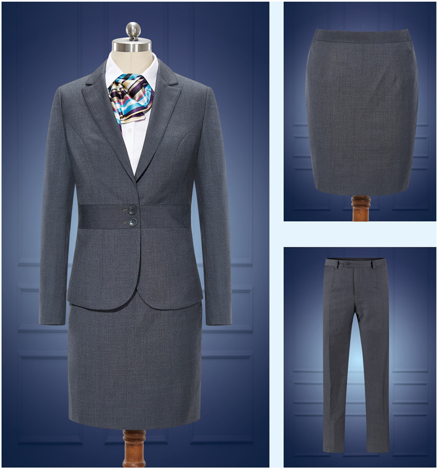 公司前臺人事職業裝定做