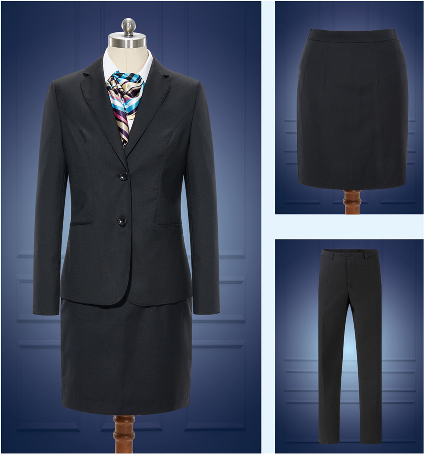 銀行職業裝套裝定做款式圖